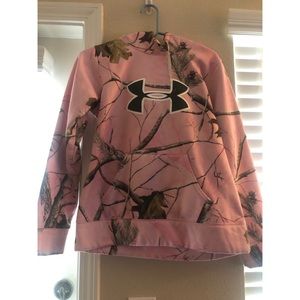 Camouflage pink Sweater